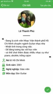 dạy kèm guitar