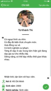 học kèm thanh nhạc